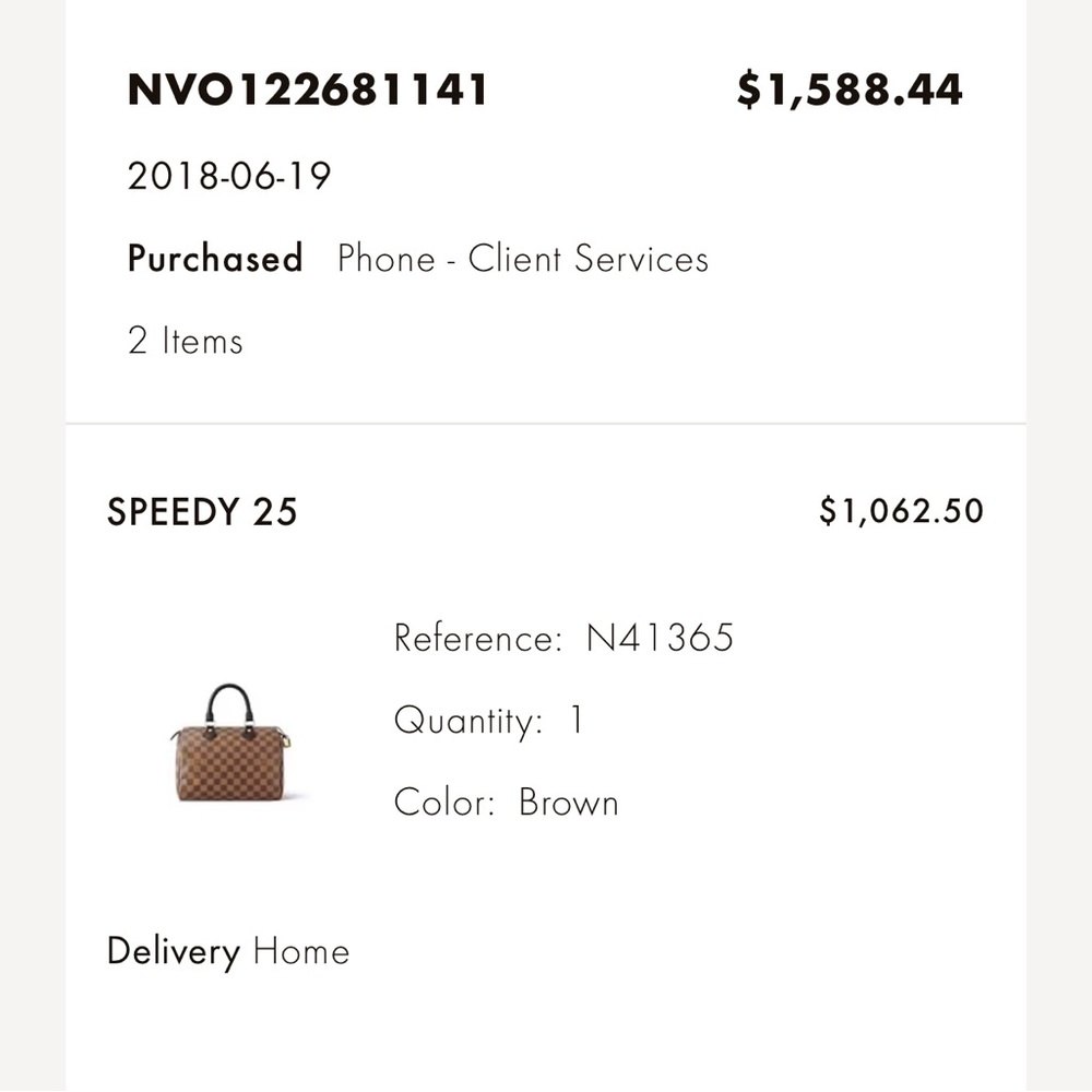 Louis Vuitton Speedy 25